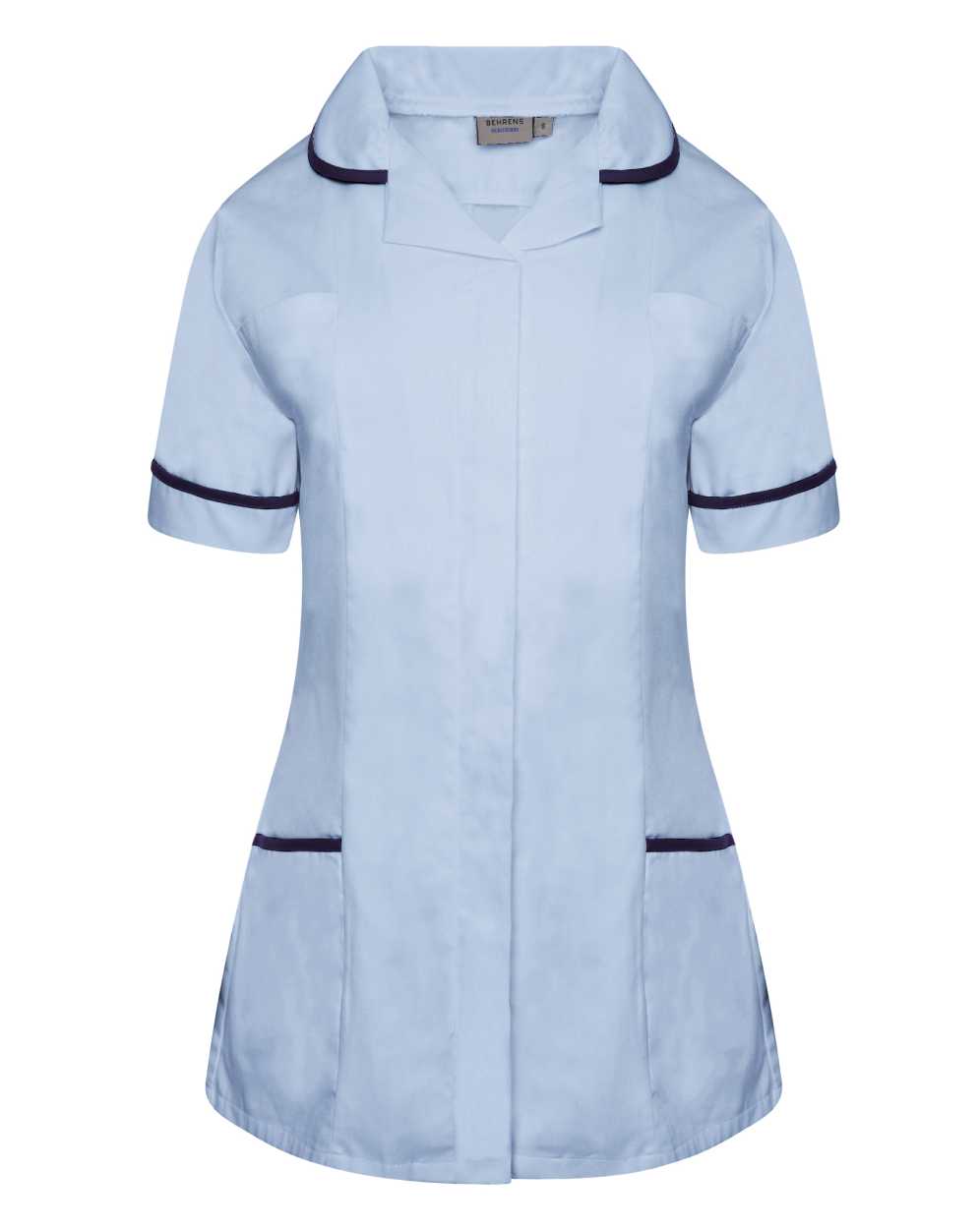 NCLTPS W`ms Collar Tunic Sky/Navy C/W CCSW + TLEV