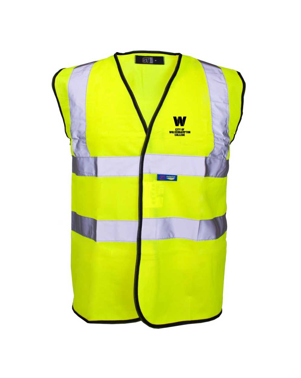 Wolvcoll Hi Vis Vest Construction Yellow - LA Clothing Solutions