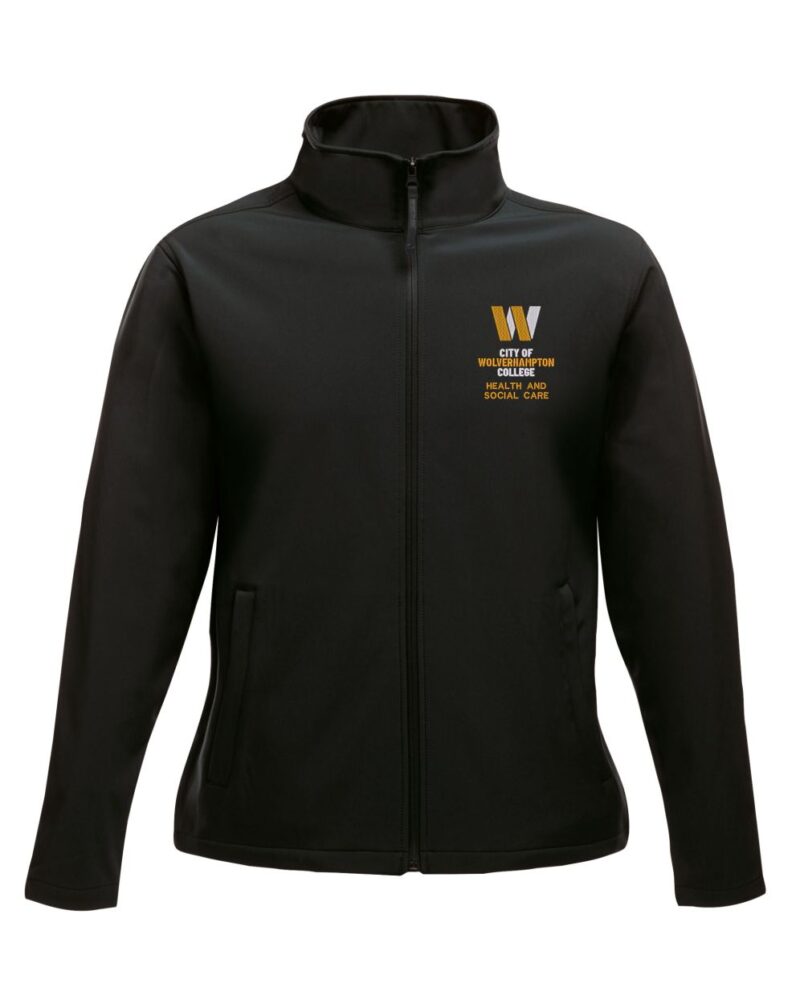 WolvColl TRA629 Wms H&S Softshell Black