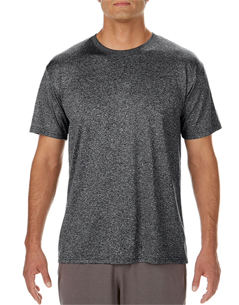 Gildan Performance® Adult Core T-Shirt Heather Sport Black
