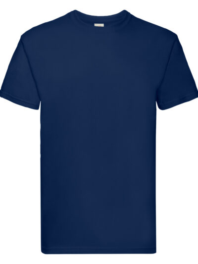 Fruit Of The Loom Men's Super Premium T-Shirt Navy Blue