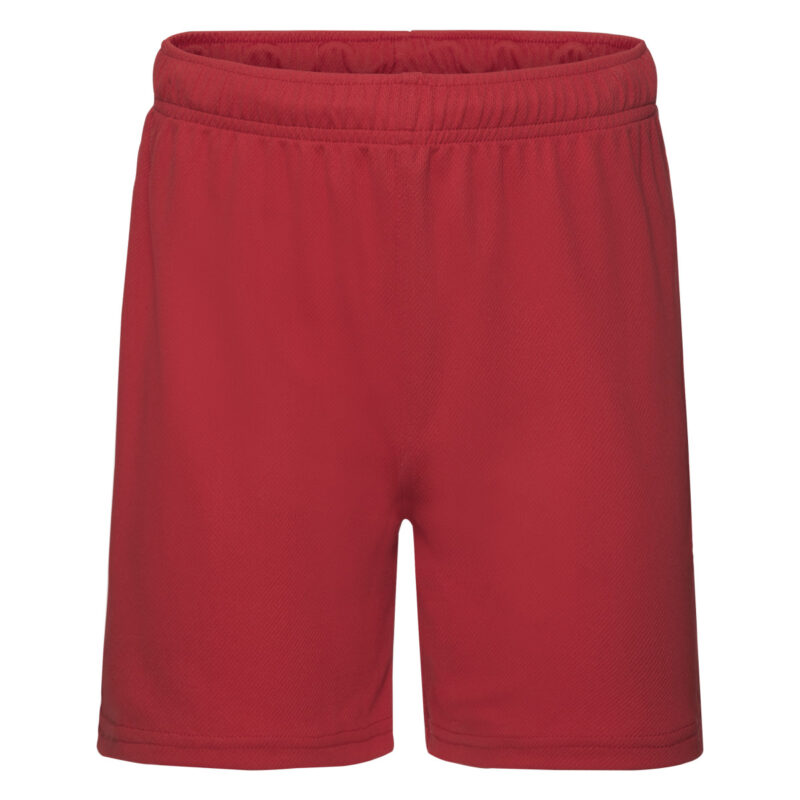 Fruit Of The Loom Kid's Performance Shorts Red