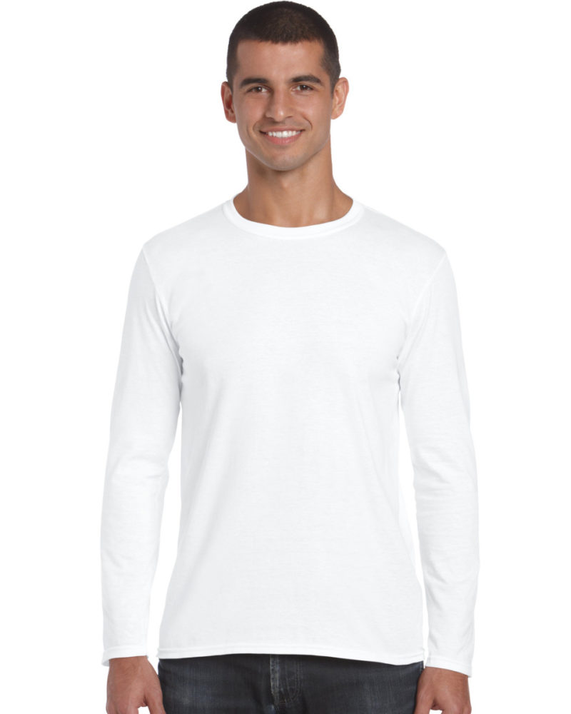 Men's Soft Style Long Sleeve T-Shirt