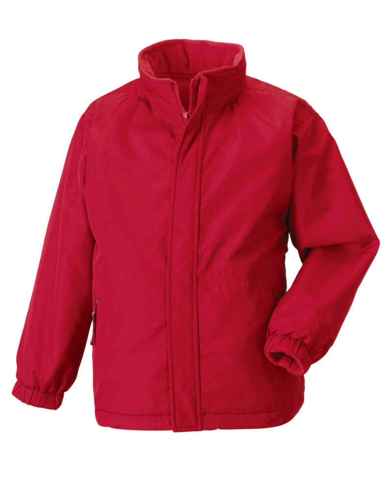 Jerzees Schoolgear Children's Reversible Jacket Classic Red