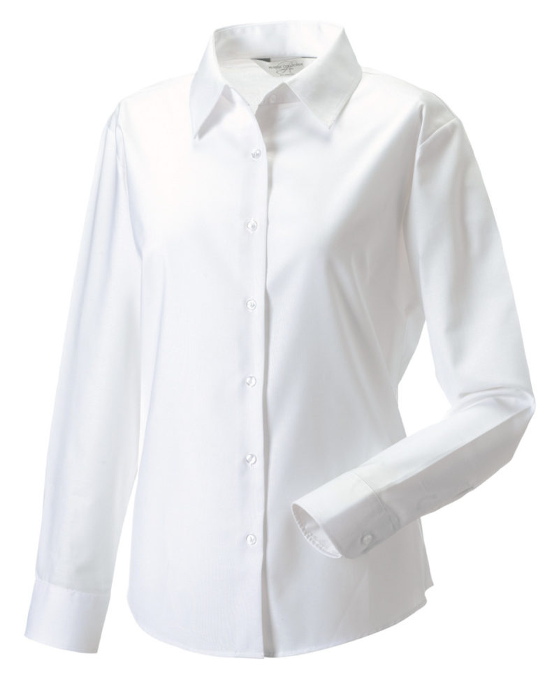 Ladies' Long Sleeve Easy Care Oxford Shirt