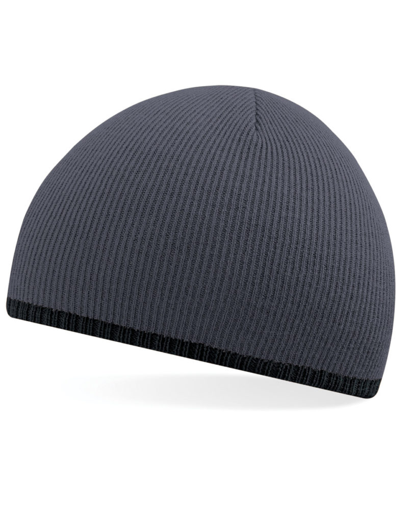 Beechfield Two Tone Beanie Knitted Hat