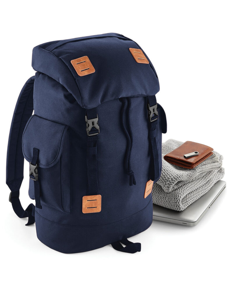 Bagbase Urban Explorer Backpack Navy Dusk and Tan