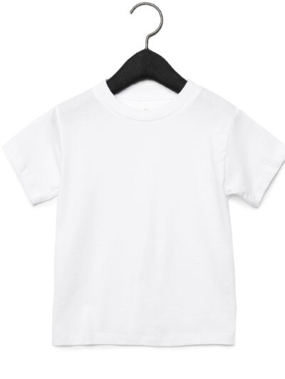 Bella Toddler Jersey Short Sleeve T-Shirt White