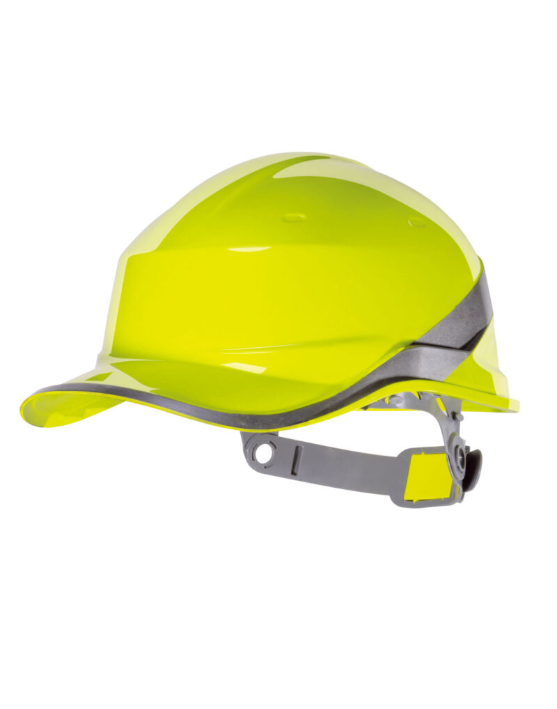 Delta Plus Hi-Vis Baseball Safety Helmet (DIAMOND)