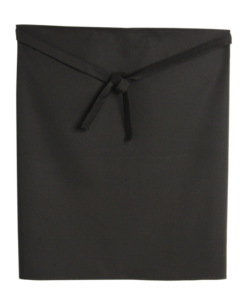 Dennys Low Cost Waist Apron With Pocket Black