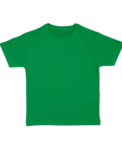 Nakedshirt Kid's 'Frog' Organic Favourite T-Shirt Kelly Green