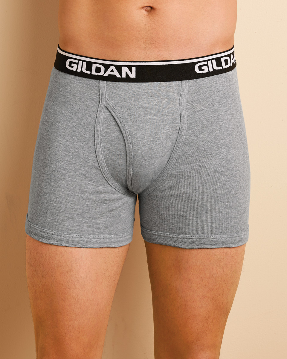 Gildan Platinum Mens U'wear S/Leg Boxer (G1109PLEU) - LA Clothing
