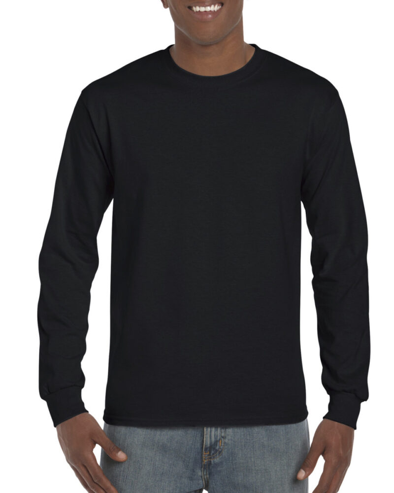 Gildan Hammer Adult Long Sleeve T-Shirt Black