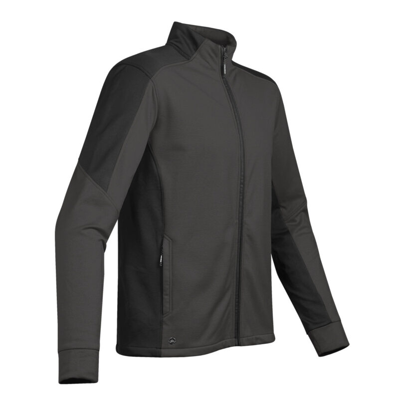Stormtech Men's Chakra Fleece Jacket Carbon and Black