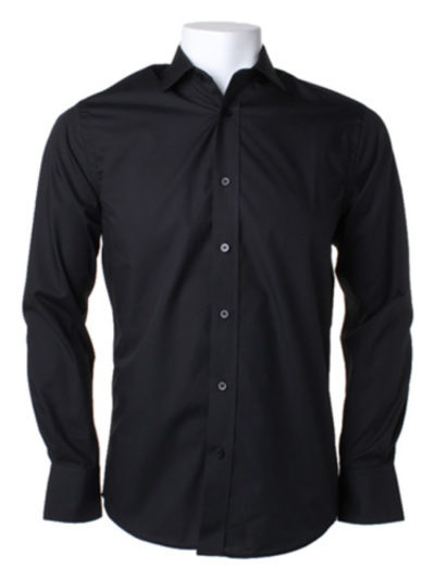 Men's Tailored Fit Long Sleeved Business Shirt