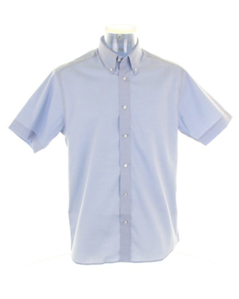 Men's Short Sleeve Tailored Fit Premium Oxford Shirt