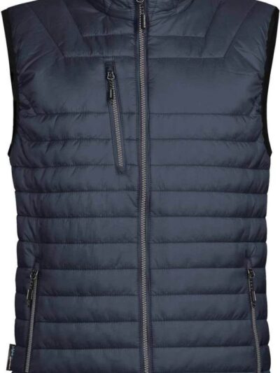 Stormtech Men's Gravity Thermal Bodywarmer Navy and Charcoal