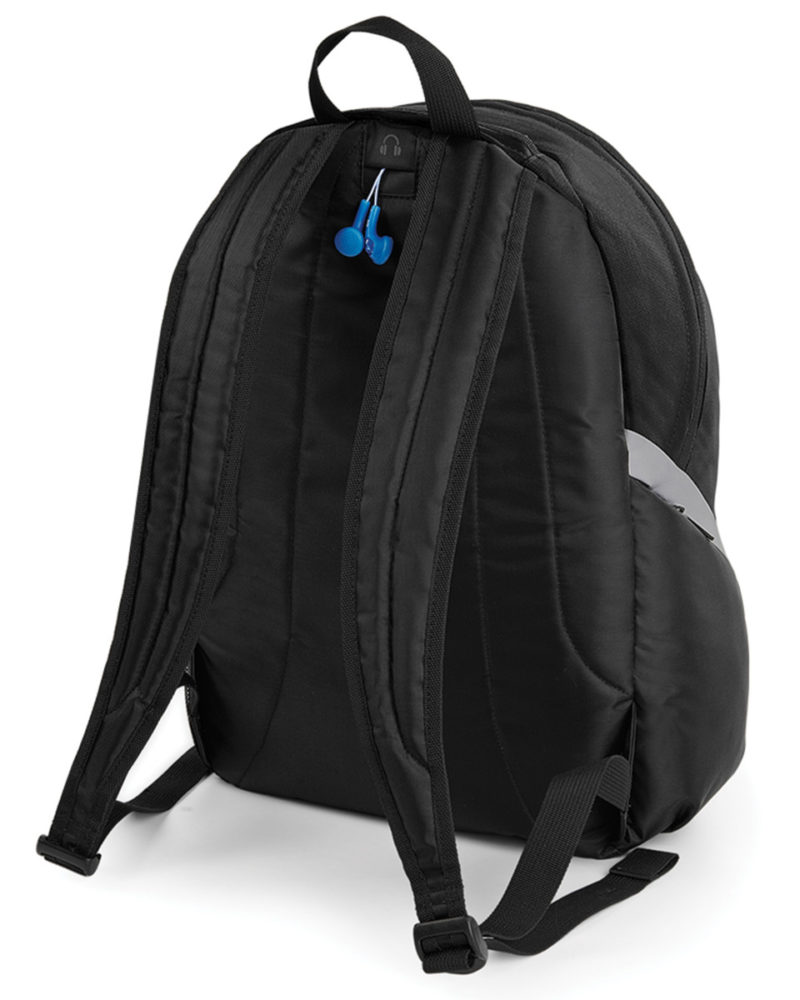 Quadra Pro Team Backpack Black and Grey