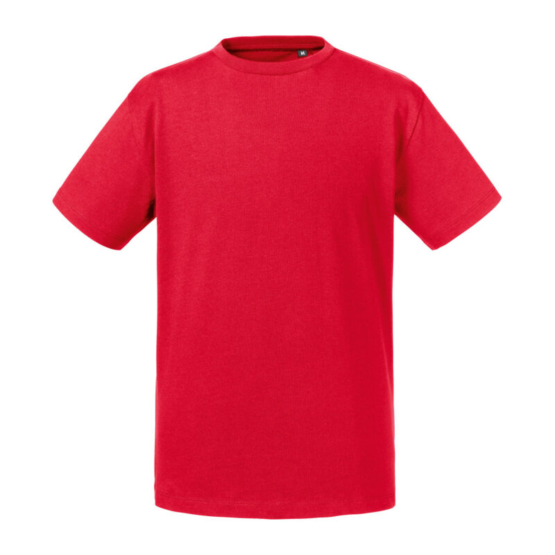 Russell Pure Organic Kid's Tee Classic Red