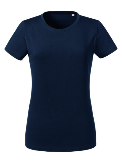 Russell Pure Organic Ladies' Heavy Tee French Navy