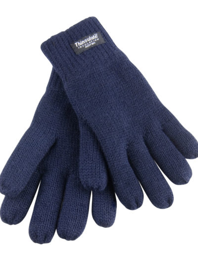 Result Winter Essentials Junior Classic Lined Thinsulate™ Gloves Navy Blue