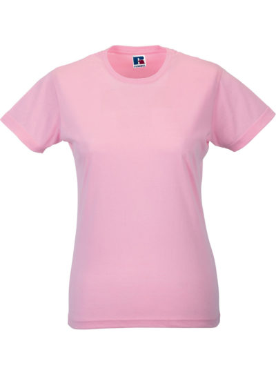 Russell Ladies' Slim T-Shirt Candy Pink