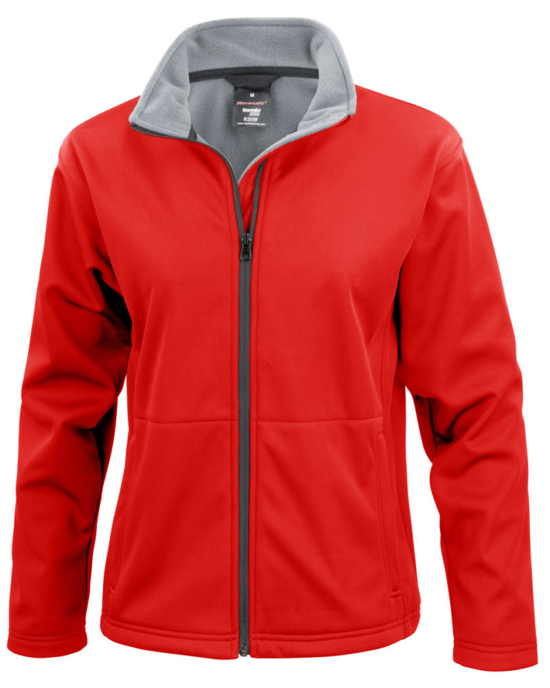 Result Core Women's Softshell Jacket Red
