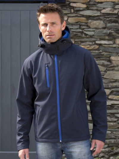 Result Core Mens Lite Hooded Softshell