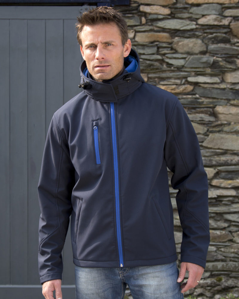 Result Core Mens Lite Hooded Softshell