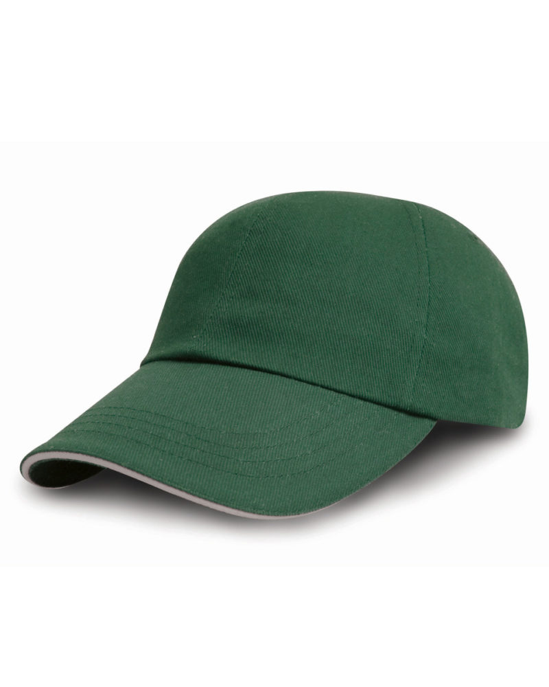 Result Headwear Printers/Embroiderers Cap Forest and Putty