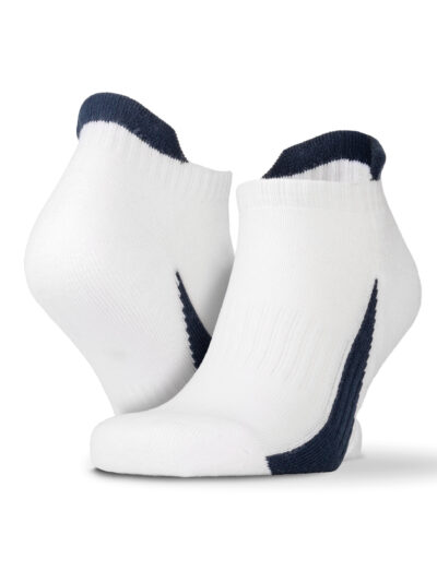 Spiro 3-Pack Mixed Sneaker Sport Socks White and Navy