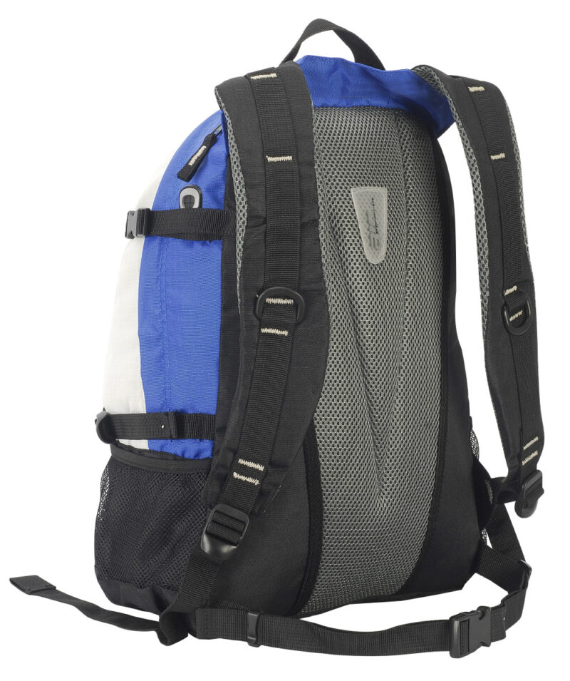 Shugon Indiana Student/Sports Backpack Royal and Off White
