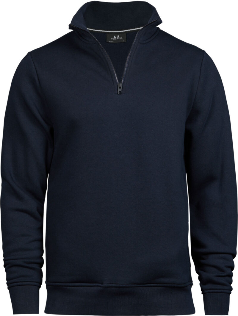 Tee Jays Half Zip Sweatshirt Navy Blue