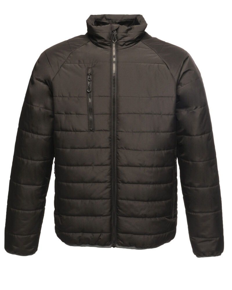 Regatta Glacial Warmloft Thermal Ripstop Jacket Black and Black