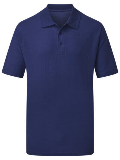 Ultimate Clothing Company 50/50 Piqué Polo Royal Blue