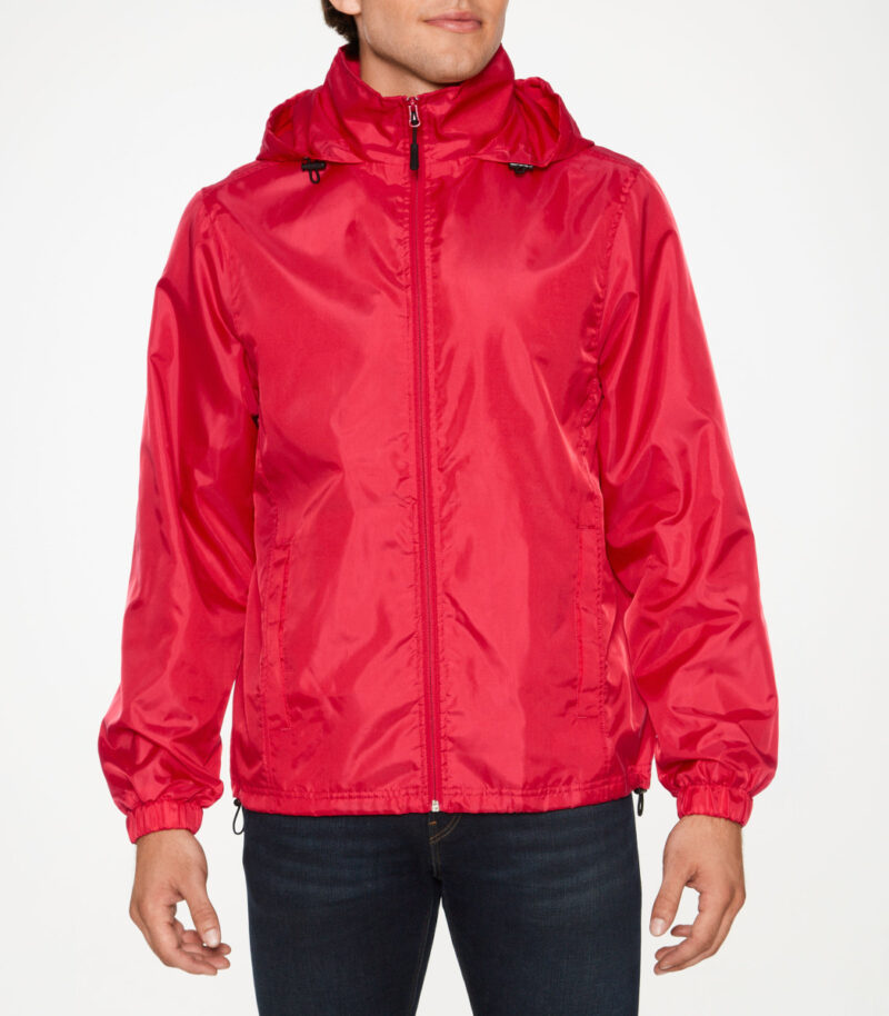 Gildan Hammer Unisex Windwear Jacket Red