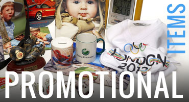 Printed and branded short-run promotional items
