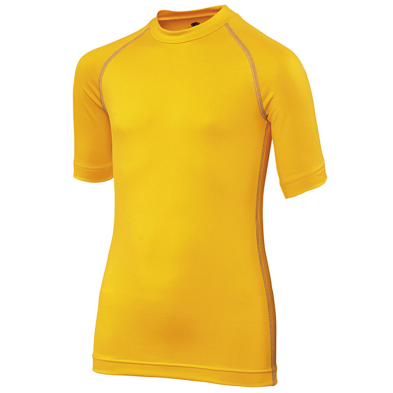 Rhino Rhino RH02B Juniors Short Sleeves Base Layer Tee Tshirts Kids Sports Wear