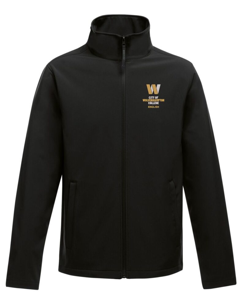 WolvColl TRA628 Mens English Softshell Blk