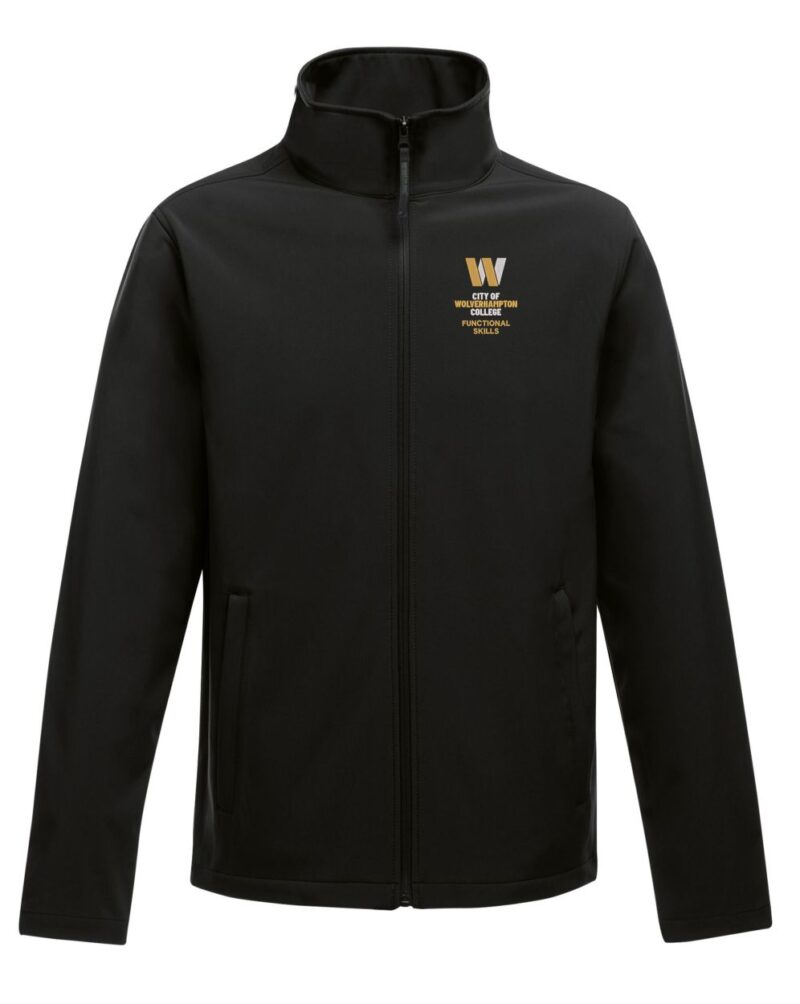 WolvColl TRA628 Mens Func Skills Softshell Blk